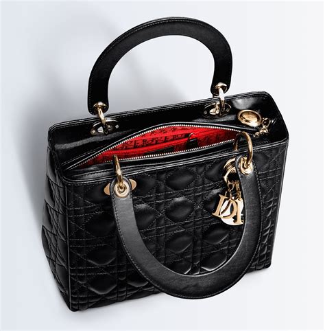 dior lady cloth handbag